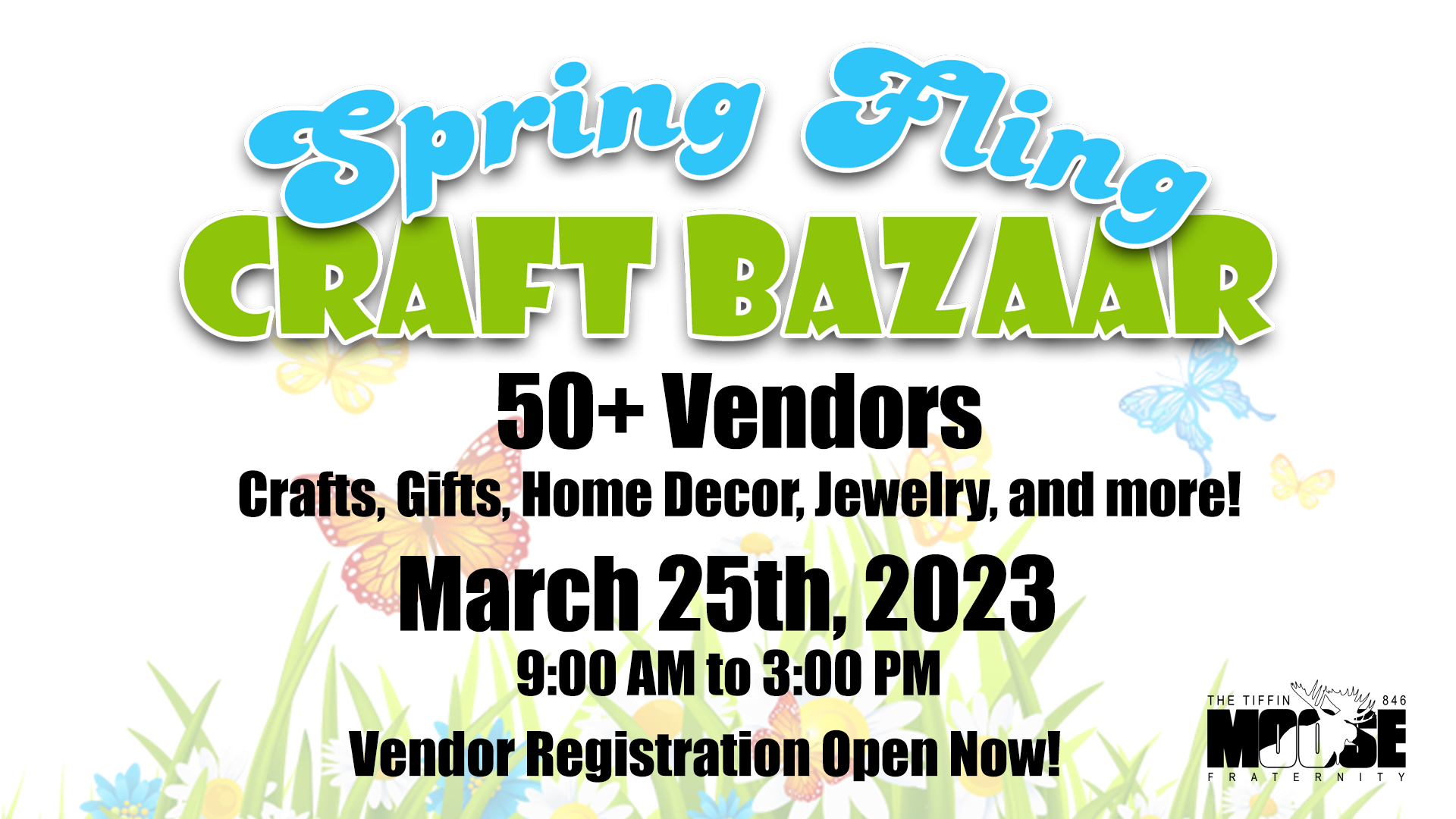 2023 Spring Fling Craft Bazaar at The Tiffin Moose
