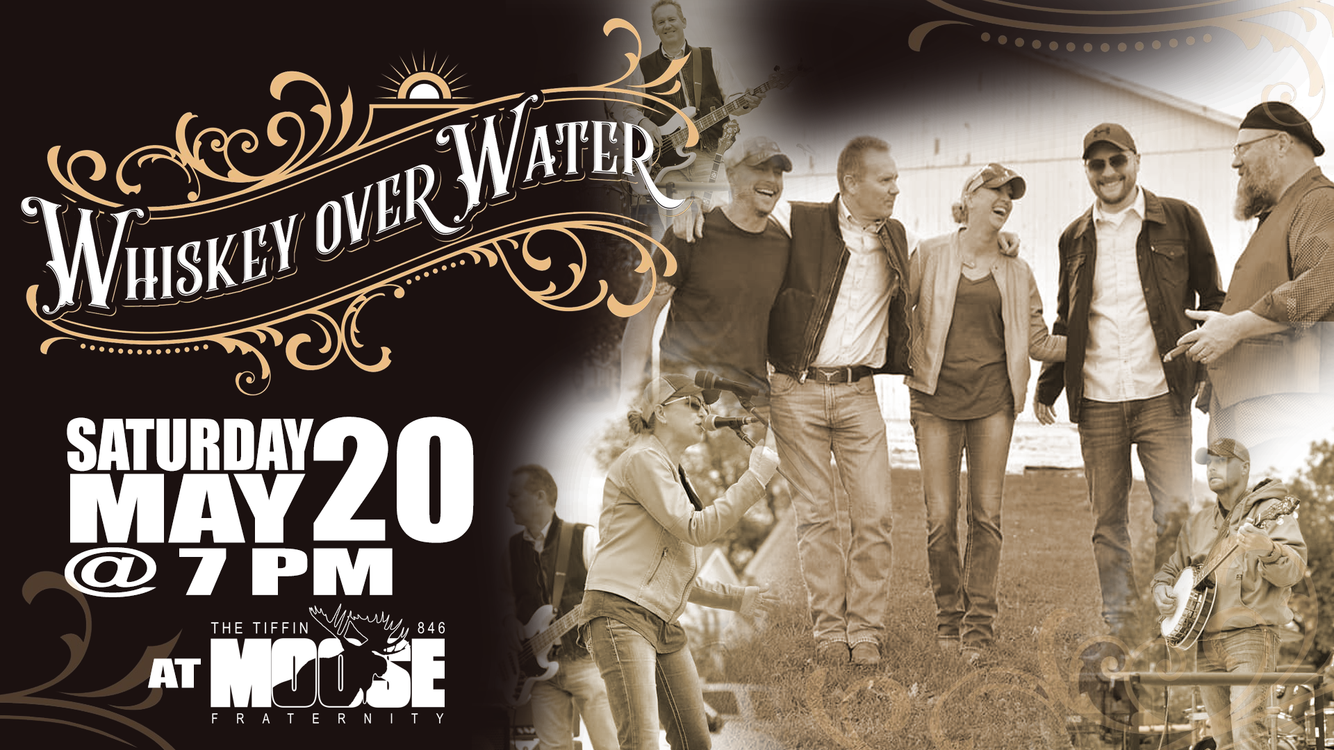 Whiskey Over Water at The Tiffin Moose - May 20, 2023