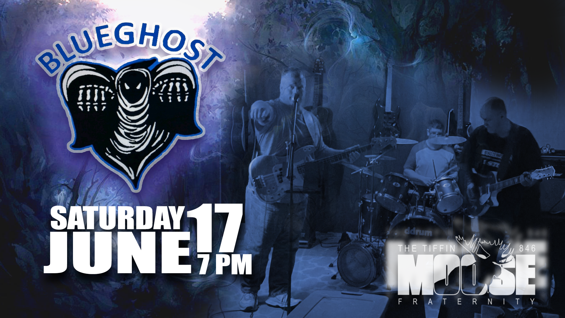BlueGhost Band at The Tiffin Moose