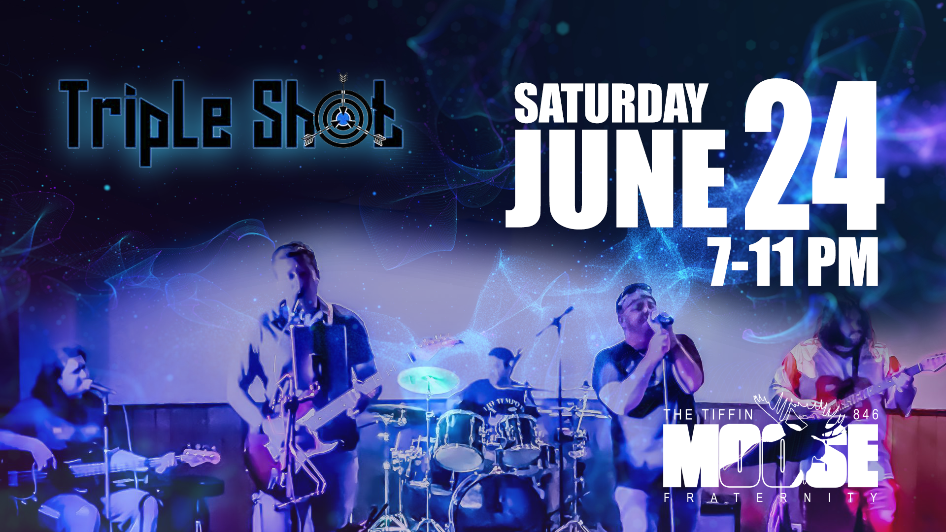 Triple Shot at The Tiffin Moose - 06/24/23