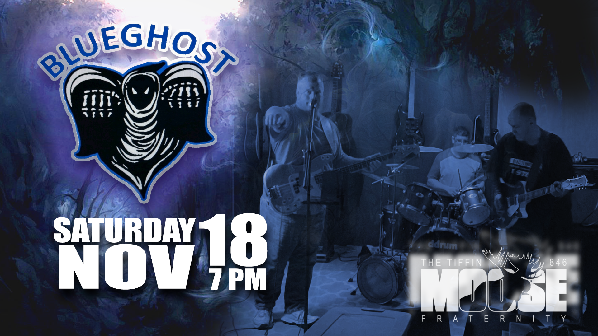 Blue Ghost Band at The Tiffin Moose 11/18/2023